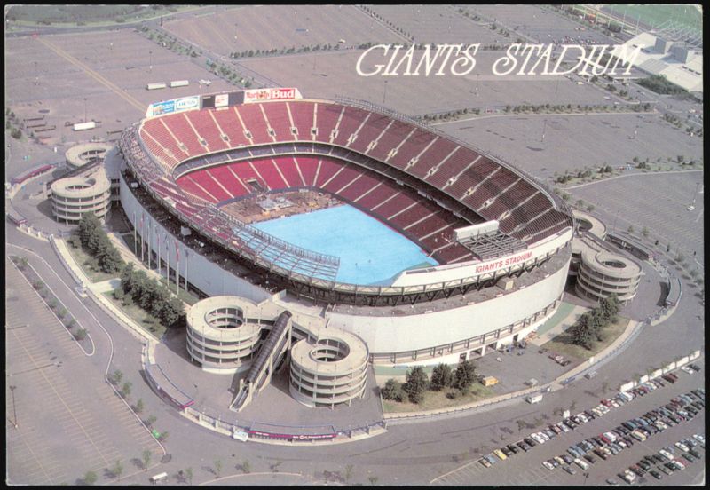 Giants Stadium, Meadowlands Sports and Entertainment Center East Rutherford New Jersey