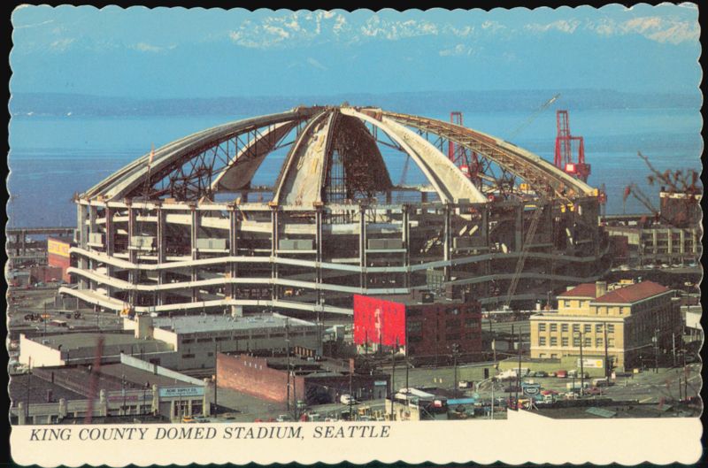 King County Domed Stadium Construction, Seattle Washington
