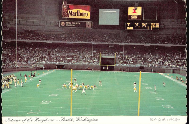 Kingdome Stadium Interior, Seattle, Washington Bert Phillips