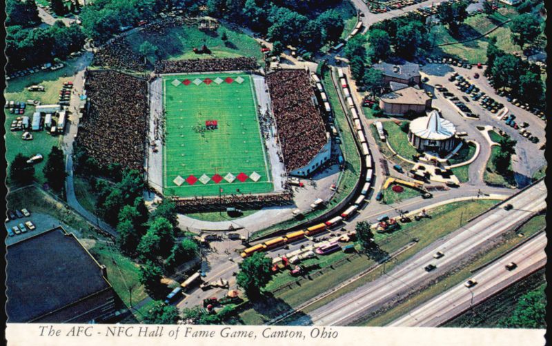 Pro Football Hall of Fame and Fawcett Stadium, Canton, OH Ohio