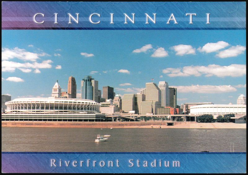 Riverfront Stadium Skyline View, Cincinnati, Ohio Earl Silva
