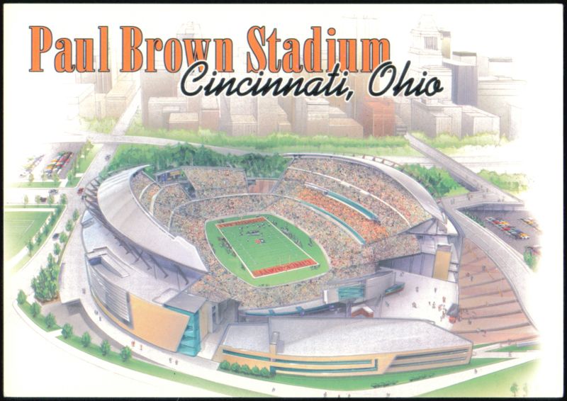 Paul Brown Stadium, Future Home of the Cincinnati Bengals Ohio