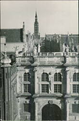 Złota Brama, Golden Gate in Gdańsk, Poland Postcard