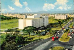 The National Library Building, Manila Postcard
