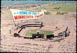 Metropolitan Stadium, Home of the Minnesota Twins Postcard