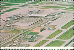 Minneapolis-St. Paul International Airport Aerial View Postcard