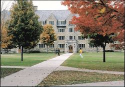 Agnes Mellby Hall, St. Olaf College, Northfield, Minnesota Postcard