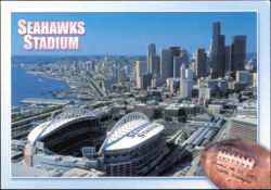 Seahawks Stadium Aerial View, Seattle, Washington Postcard