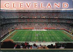 Cleveland Browns Stadium, Ohio Postcard
