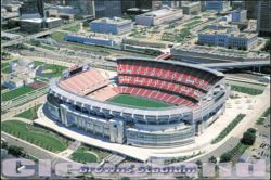 Browns Stadium, Downtown Cleveland, Ohio Postcard