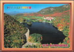 Dixville Notch, The Balsams Resort and Lake Gloriette Postcard