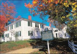 Franklin Pierce Homestead, Upper Hillsborough Center Postcard