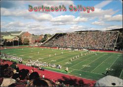 Dartmouth College Memorial Field Football Stadium Postcard