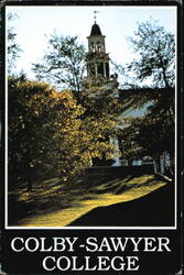 Colby-Sawyer College Campus Building, New London Postcard