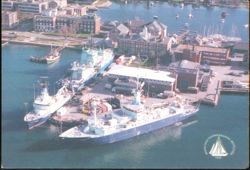 Woods Hole Oceanographic Institution Research Vessels Postcard