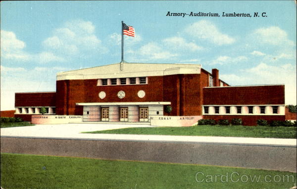 Armory Auditorium Lumberton North Carolina
