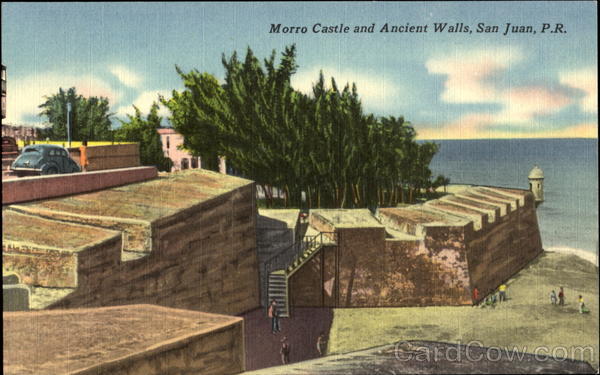 Morro Castle And Ancient Walls San Juan Puerto Rico