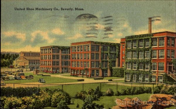 United Shoe Machinery Co. Beverly Massachusetts