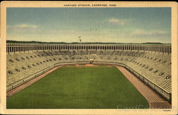 Harvard Stadium Cambridge Massachusetts