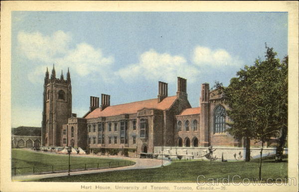 Hart House, University of Toronto Canada Ontario