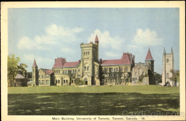 Main Building, University of Toronto Canada Ontario