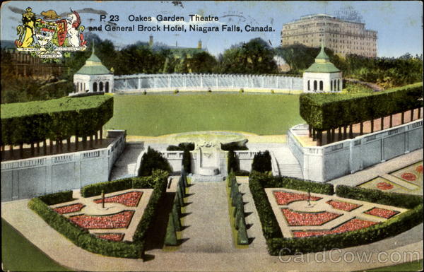 Oaks Garden Theatre And General Brock Hotel Niagara Falls ON Canada