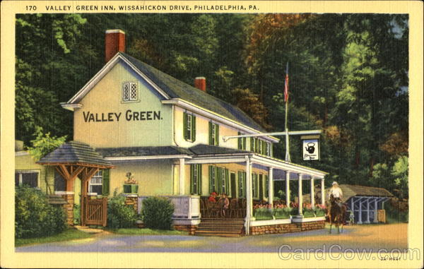 Valley Green Inn, Wissahickon Drive Philadelphia Pennsylvania