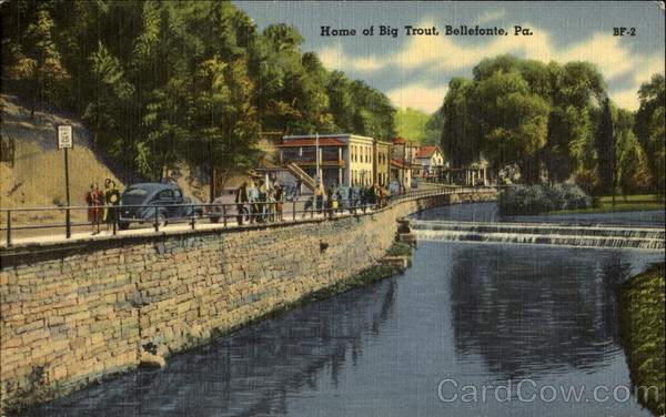 Home Of Big Trout Bellefonte Pennsylvania