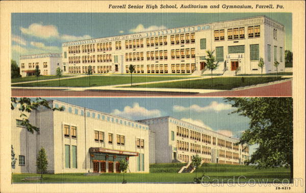 Farrell Senior High School Auditorium And Gymnasium Pennsylvania
