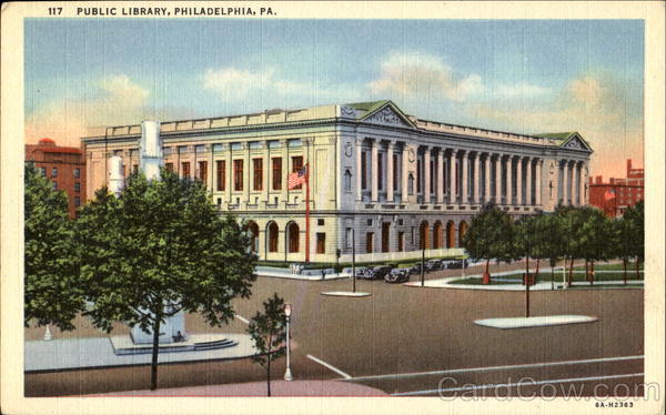 Public Library Philadelphia Pennsylvania