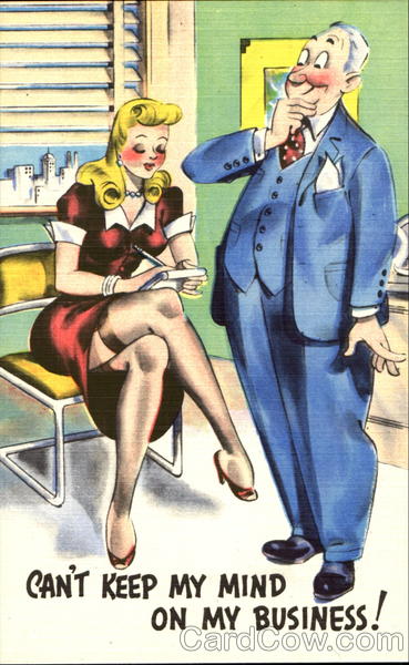 Can't Keep My Mind On My Business! Comic, Funny