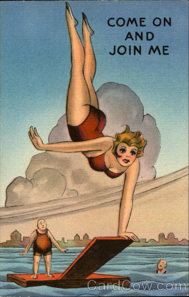 Come On And Join Me Comic, Funny