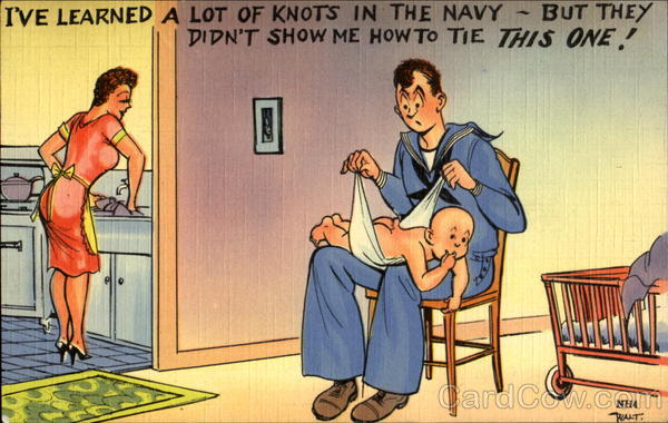 I've Learned A Lot Of Knots In The Navy Comic
