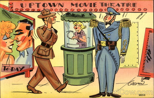 Uptown Movie Theatre Comic
