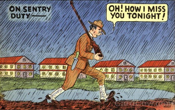 On Sentry Duty Comic