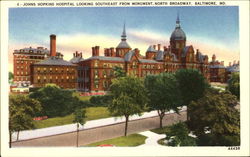 Johns Hopkins Hospital Postcard