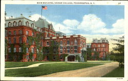 Main Building, Vassar College Postcard