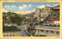 Castle Rock Entrance To Tombstone Canyon Postcard