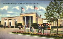 World's Fair Building Of Y. M. C. A. Of The City Of New York Postcard