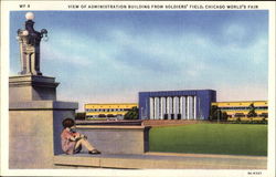 The Administration Building Postcard