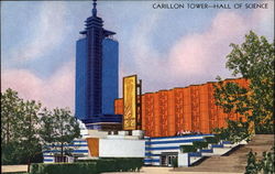 Carillon Tower Hall Of Science Postcard