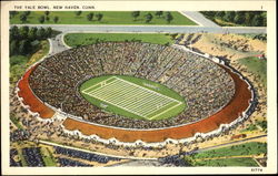 The Yale Bowl New Haven, CT Postcard Postcard