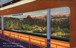 Model Of Nikko District Postcard