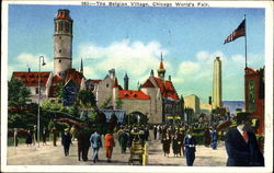 The Belgian Village Postcard