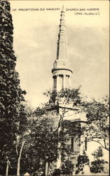 First Presbyterian Old Whalers Church Postcard