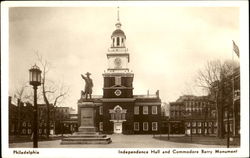 National Museum Independence Hall Group, Chestnut Street between 5th and 6th Streets Postcard