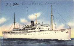 S. S. Cuba P. & O. Steamship Company Boats, Ships Postcard Postcard