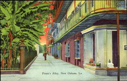 Pirate's Alley New Orleans, LA Postcard Postcard