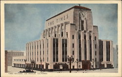 Los Angeles Times Building Postcard