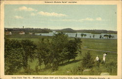 View From Tee Postcard